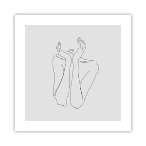 Poster - Quello che sognano le ragazze - 40x40 cm