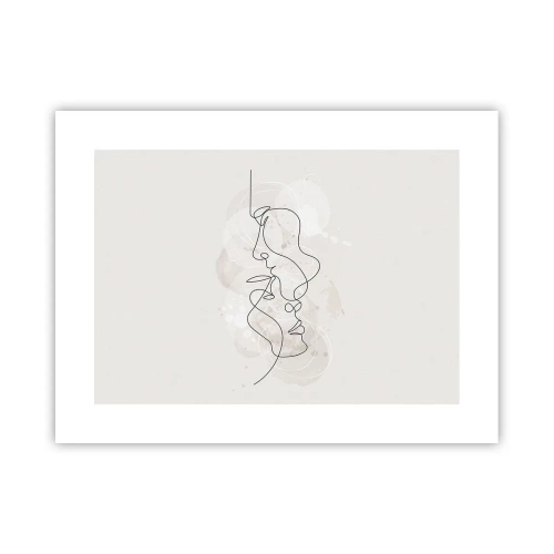 Poster - Intrecciati in un abbraccio - 40x30 cm