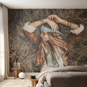 Fotomurali Autoadesivo Deluxe Sticker - Verso gli anni dell'amore - Boho, Donna, Gioielleria - 300x210 cm