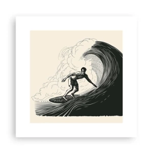 Poster - Il re delle onde - 30x30 cm