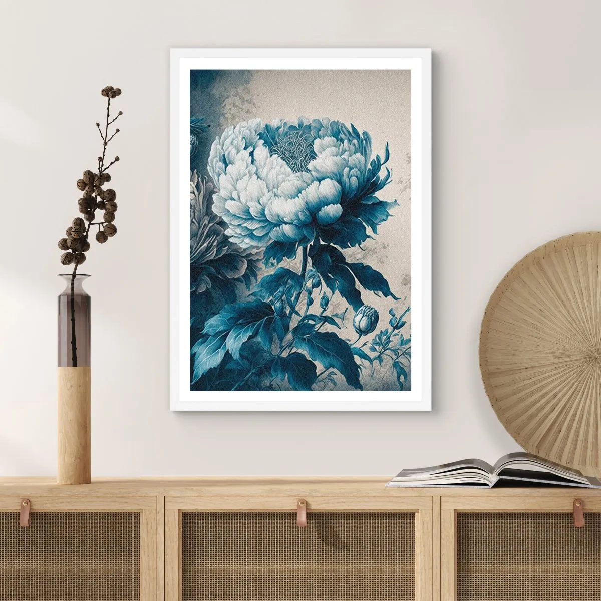 Poster in cornice bianca - Coppia perfetta - 70x100 cm