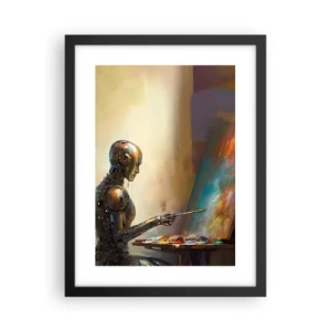 Poster in cornice nera - L'arte del futuro - 30x40 cm