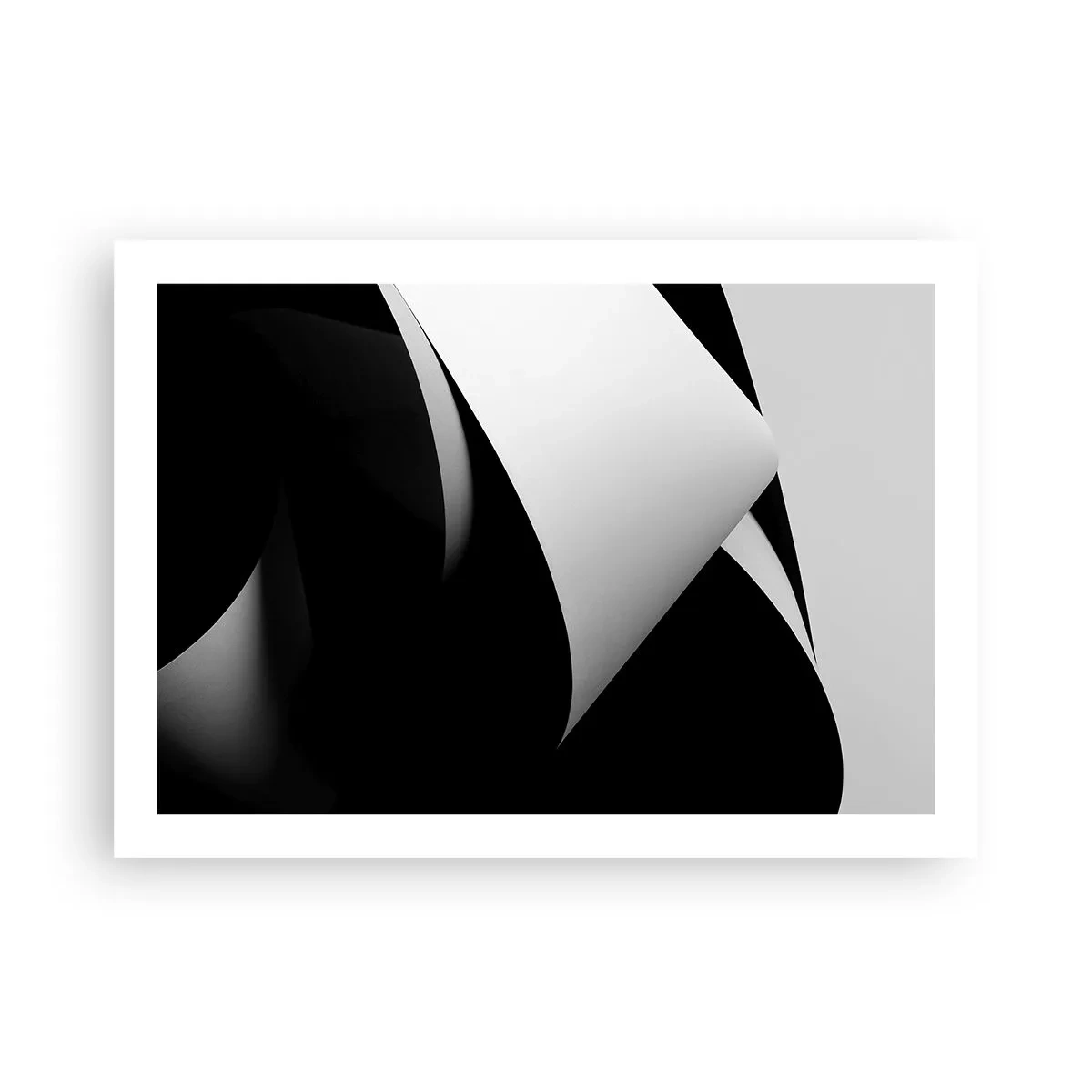 Poster - Piani di luce dalle profondità dell'ombra - 70x50 cm