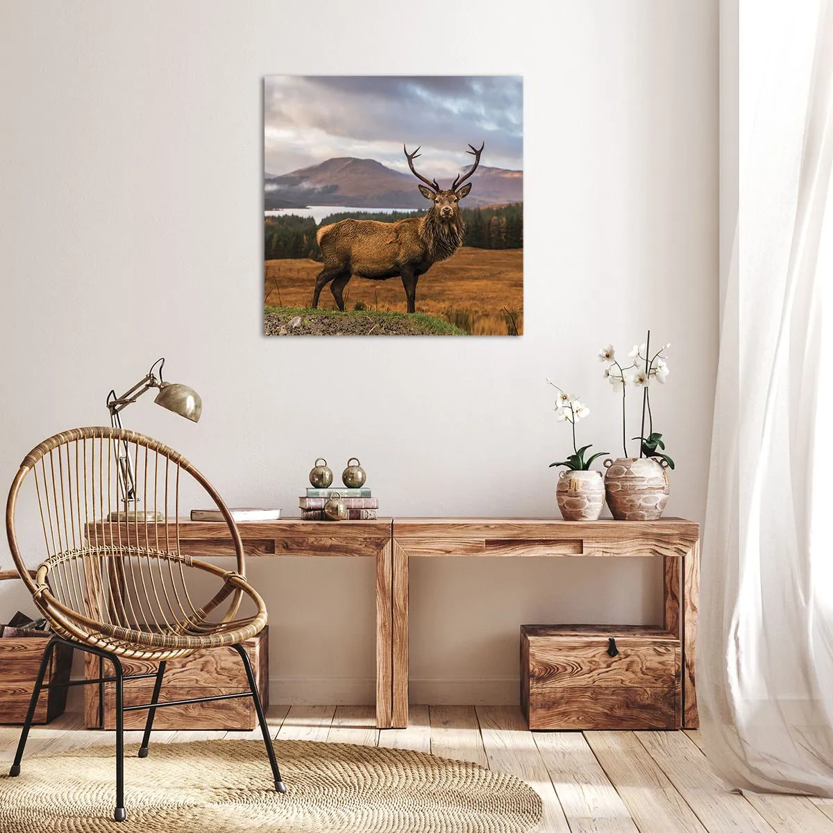 Quadro su tela - Stampe su Tela - Maestà della natura - 30x30 cm
