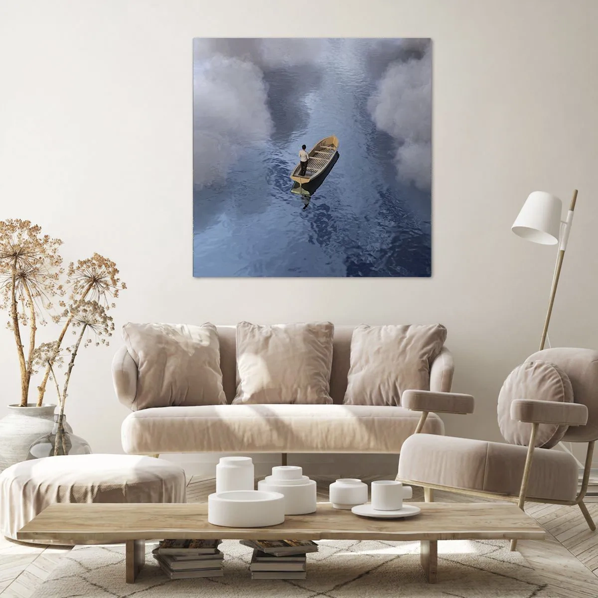 Quadro su tela - Stampe su Tela - Vita - viaggio - incertezza - 30x30 cm