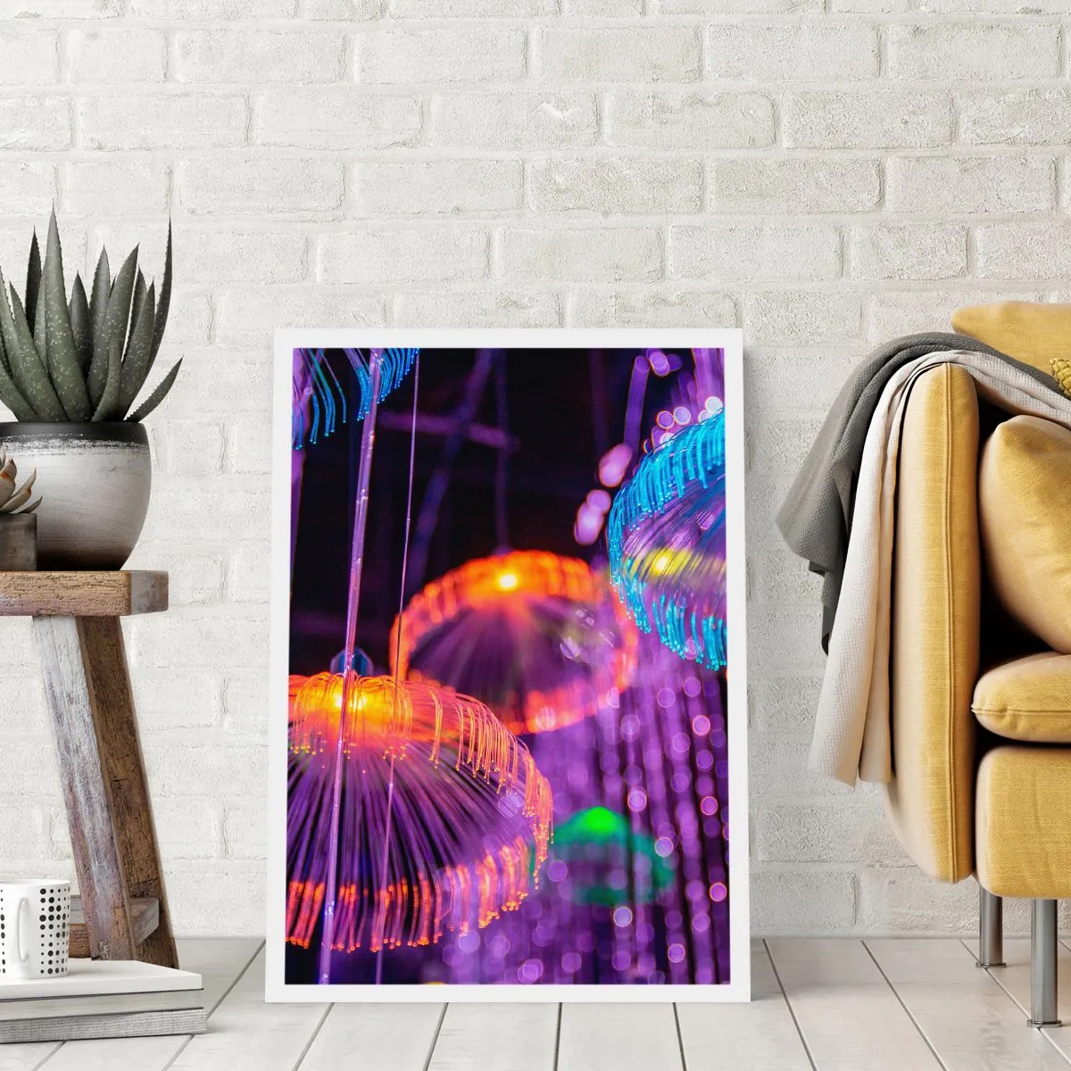 Poster - Fontane di luce - 30x40 cm