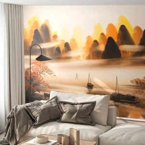 Fotomurali Premium Sand - Oltre l'Estremo Oriente - Cina, Paesaggio, Asia - 100x70 cm