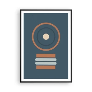 Poster in cornice nera - L'essenza delle cose - 70x100 cm