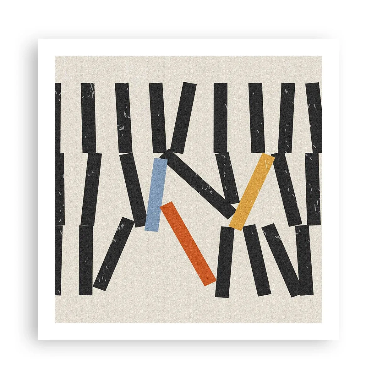 Poster - Composizione: domino - 60x60 cm
