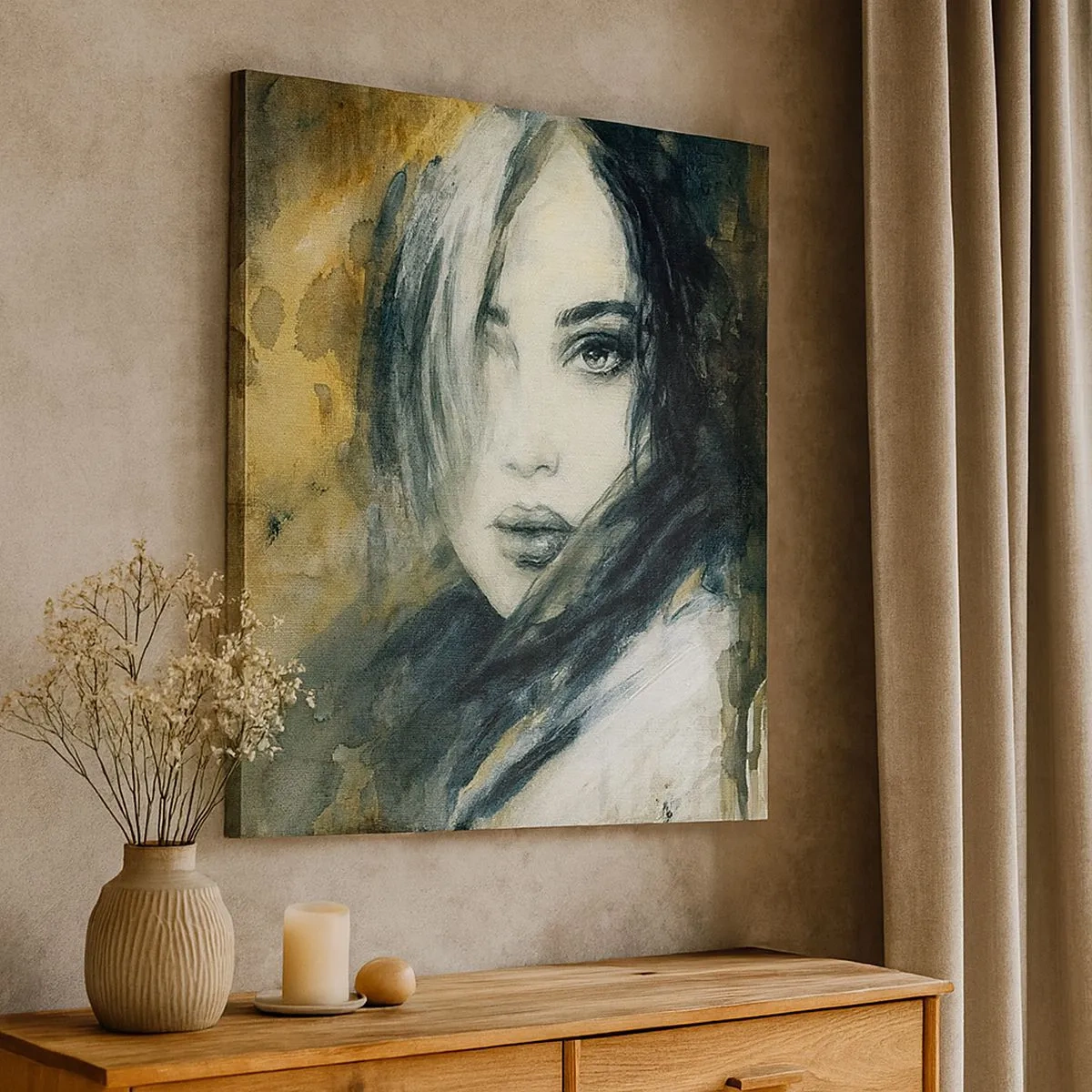 Quadro su tela - Stampe su Tela - Più innocente o sensuale? - 30x30 cm