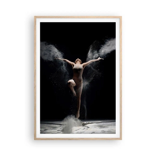 Poster in cornice rovere chiaro - Gli elfi esistono - 70x100 cm