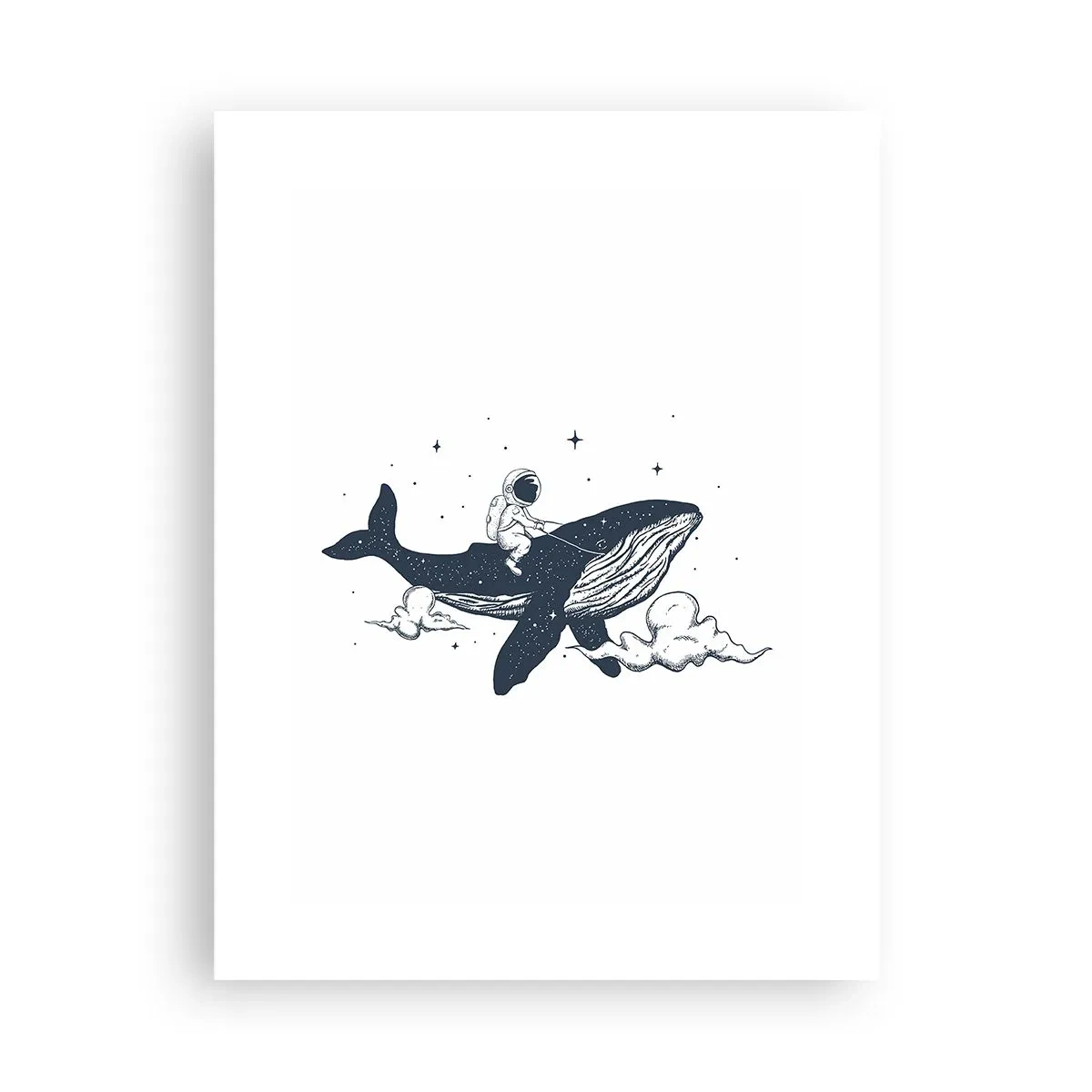 Poster - Avventura nello spazio - 30x40 cm