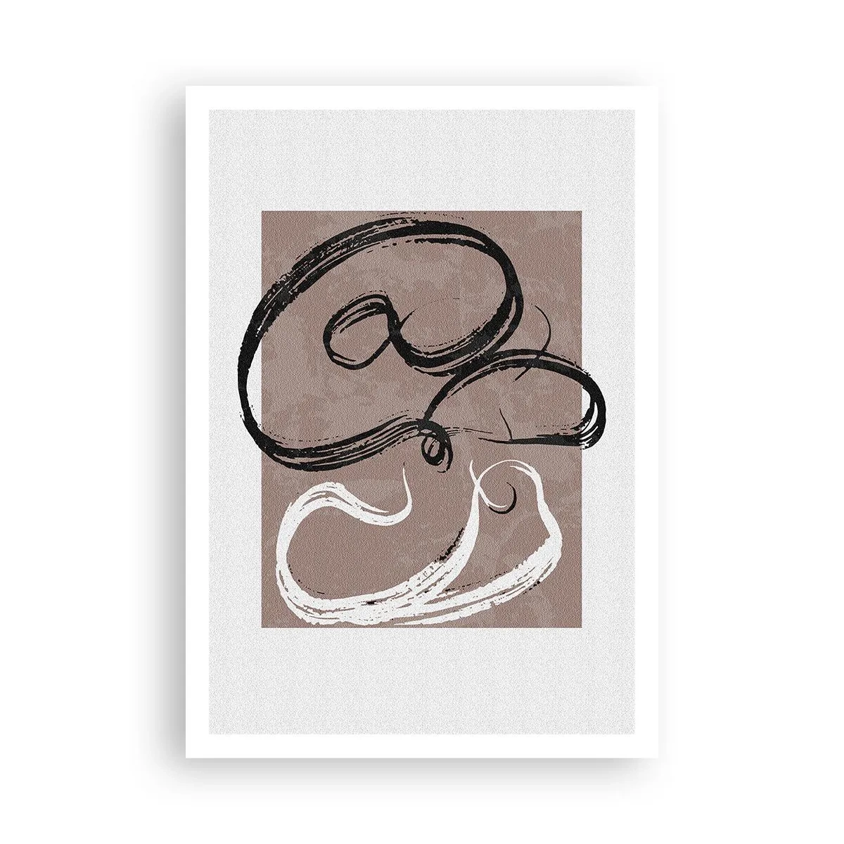 Poster - Composizione: alla ricerca della pienezza - 70x100 cm