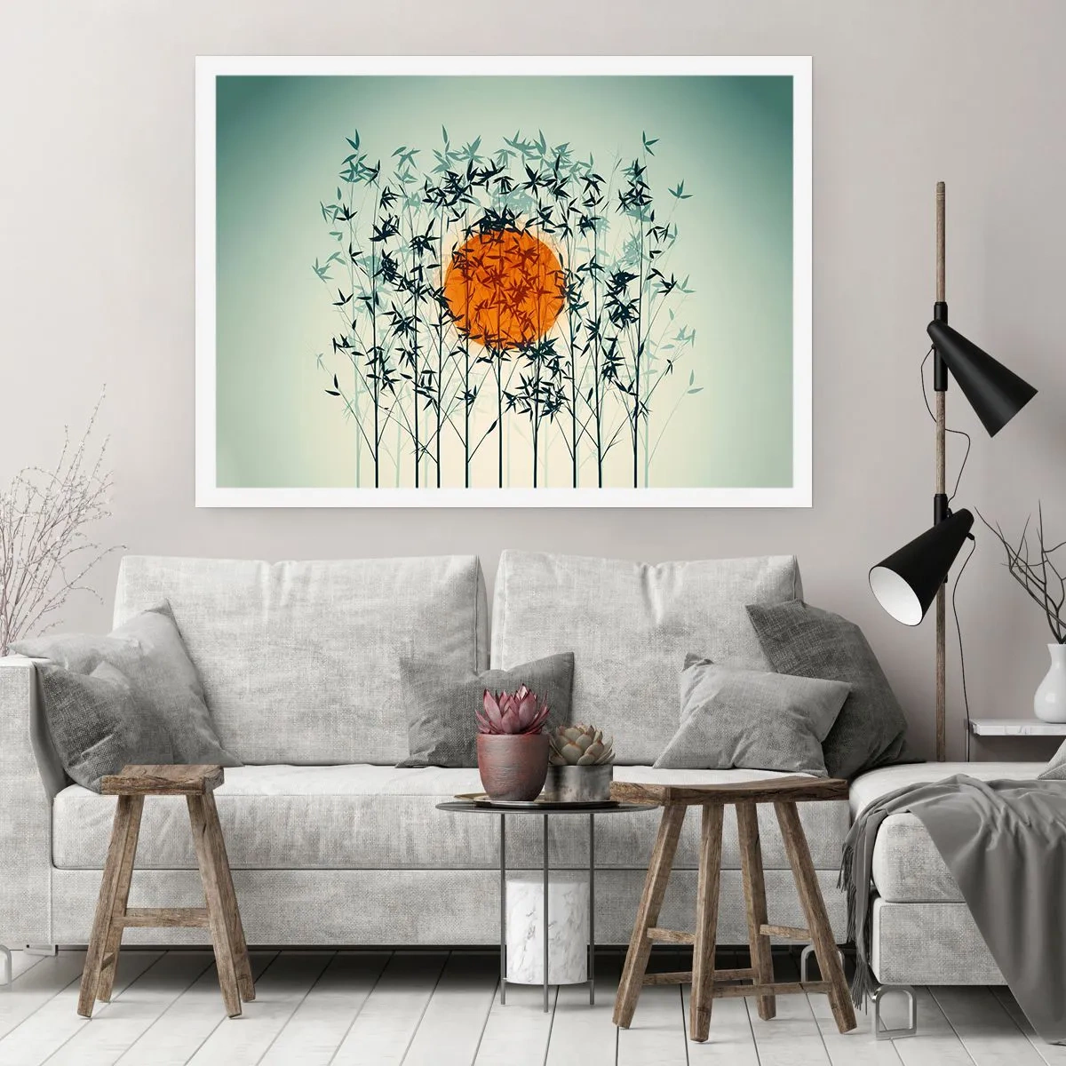 Poster - Sole giapponese - 40x30 cm