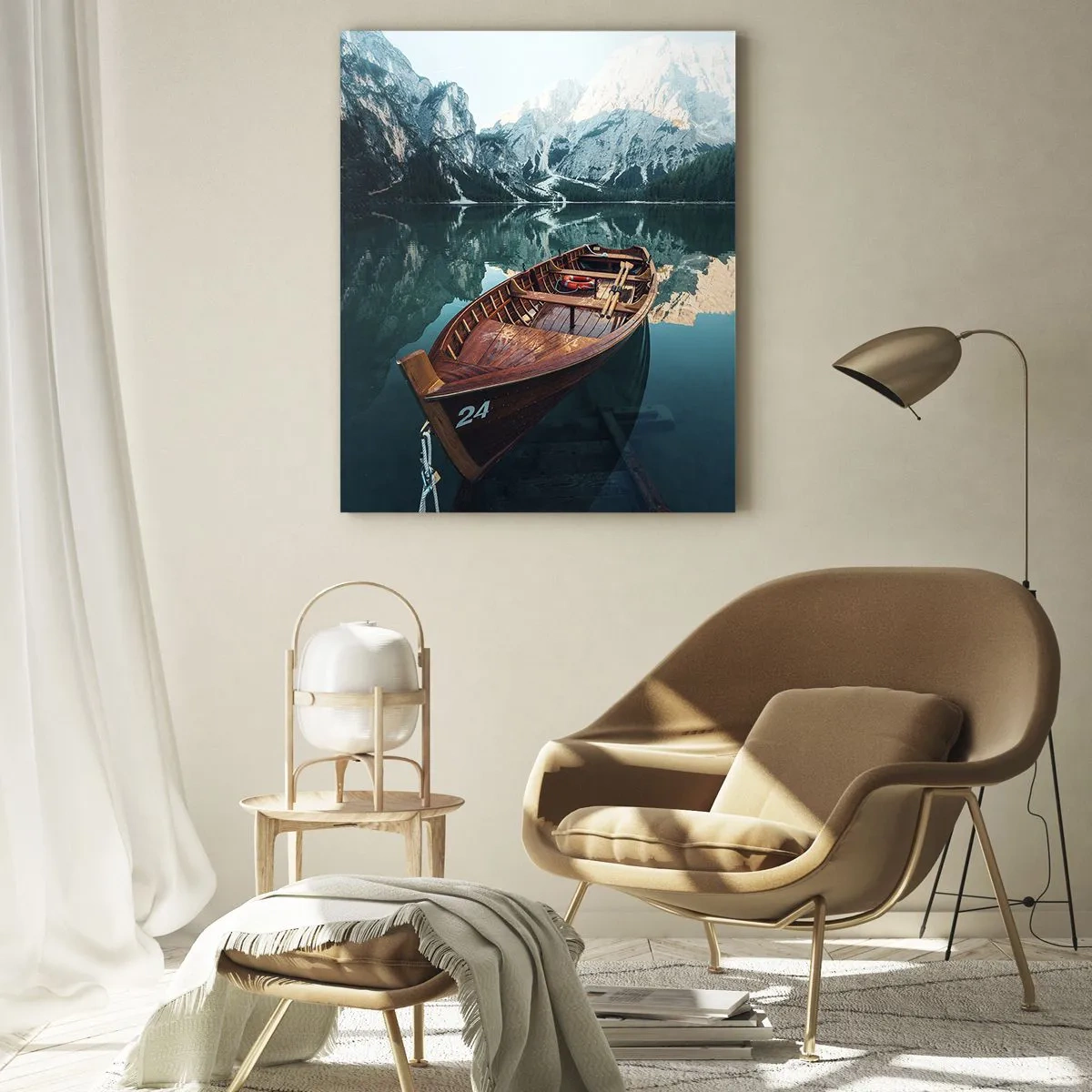 Quadro su vetro - Come dipinto sul vetro - 70x100 cm