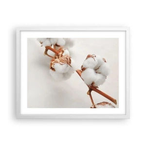 Poster in cornice bianca - Semplicemente un abbraccio - 50x40 cm