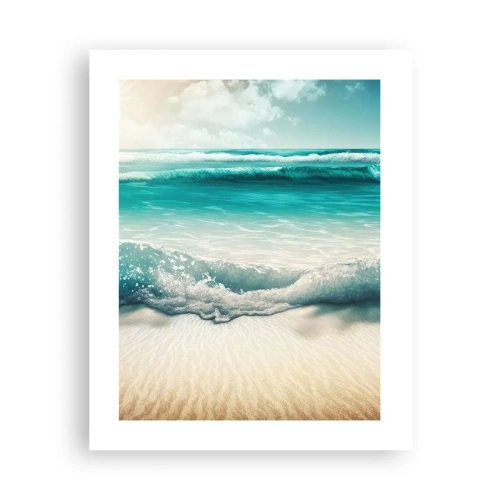 Poster - La calma dell'oceano - 40x50 cm