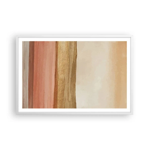 Poster in cornice bianca - Composizione verticale - 91x61 cm