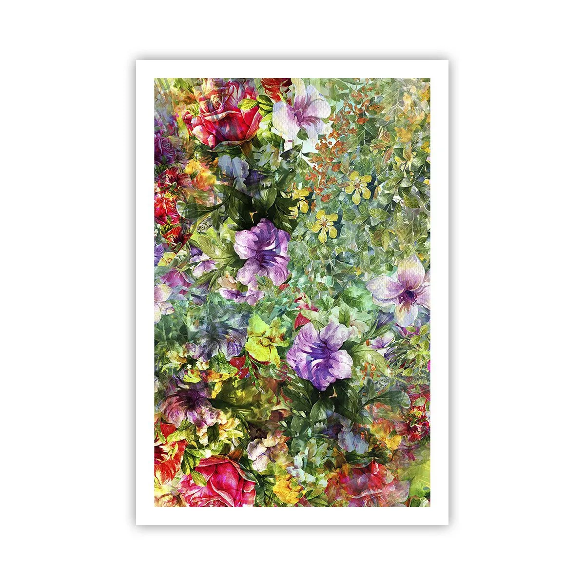 Poster - Perdersi nei fiori - 61x91 cm