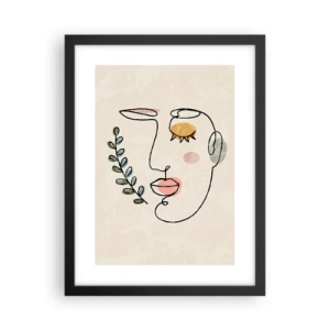 Poster in cornice nera - La pace ritrovata - 30x40 cm