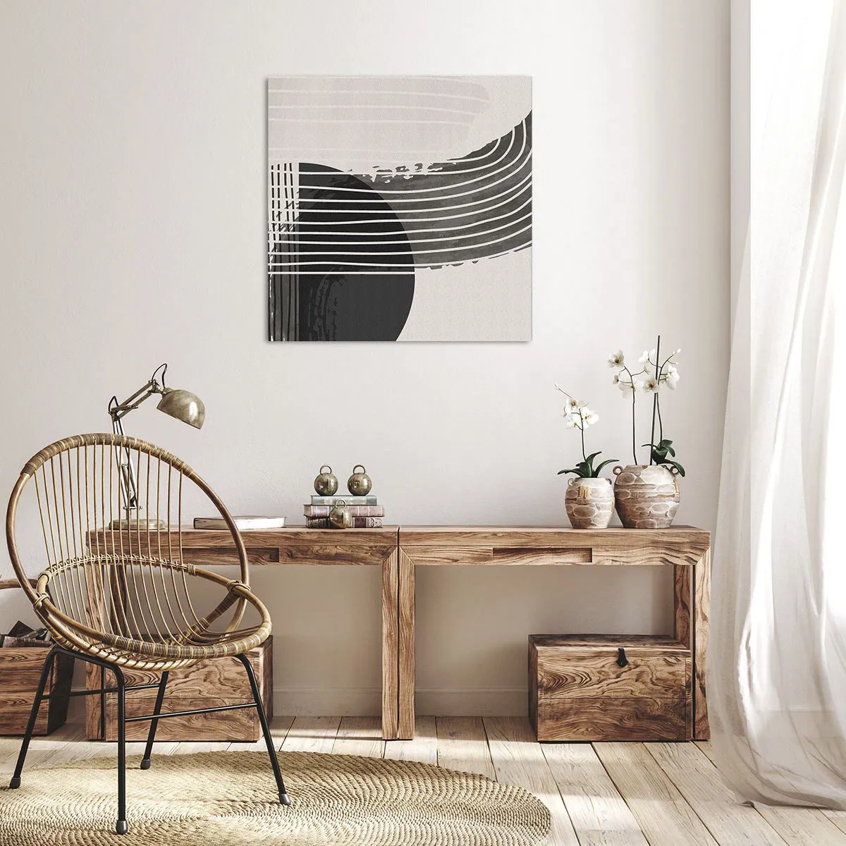 Quadro su tela - Stampe su Tela - Andata e ritorno - 60x60 cm