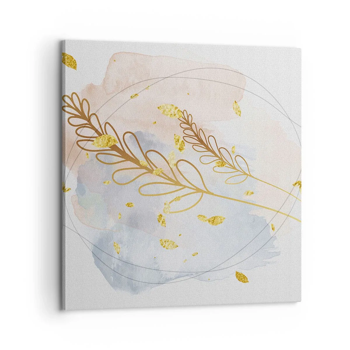 Quadro su tela - Stampe su Tela - Soffio d'oro - 60x60 cm