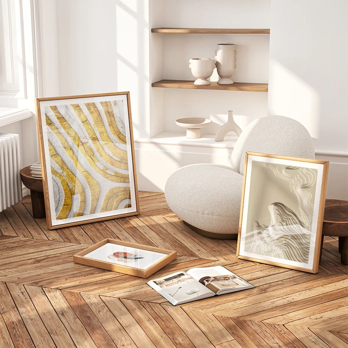 Elegance and warm - Ispirazione per il soggiorno