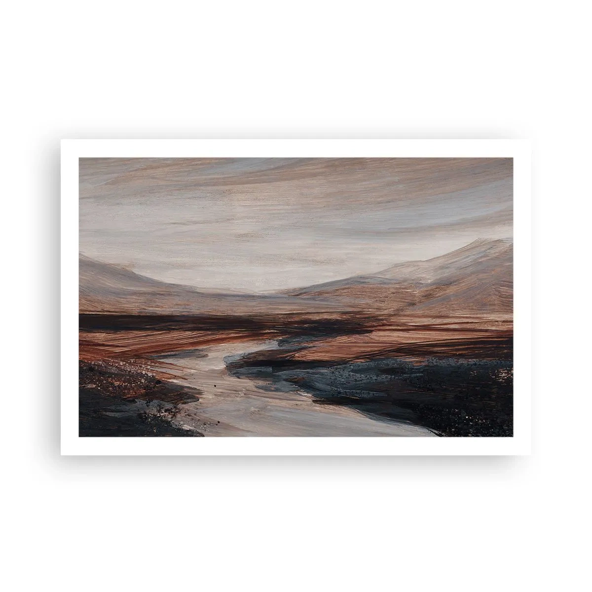 Poster - Valle tranquilla - 91x61 cm