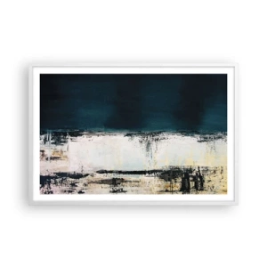 Poster in cornice bianca - Composizione orizzontale - 91x61 cm