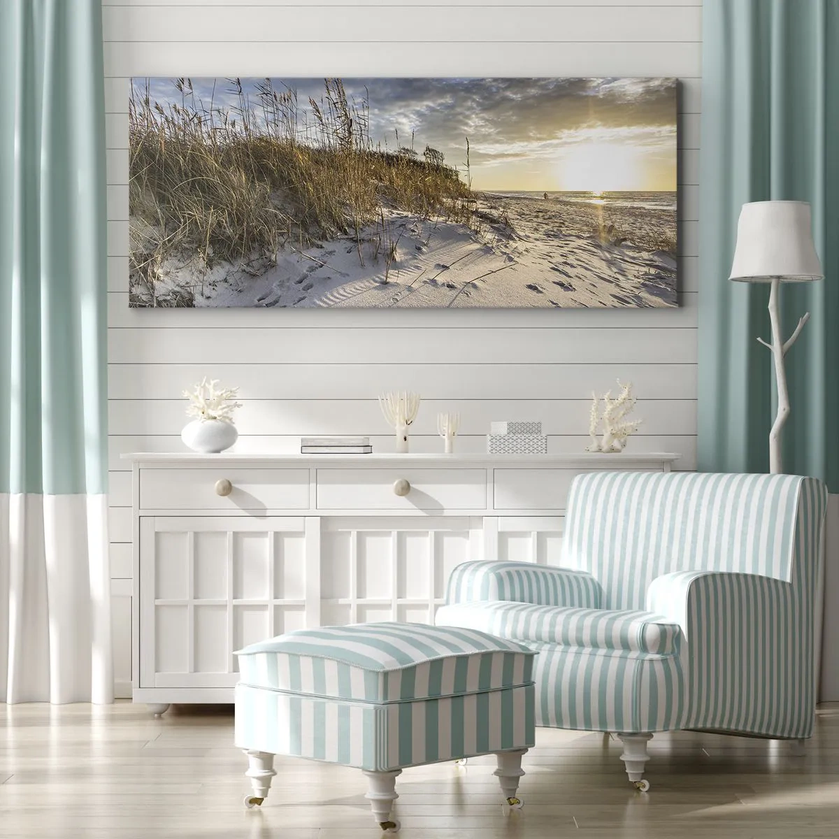 Quadro su tela - Stampe su Tela - Invito a passeggiare - 100x40 cm
