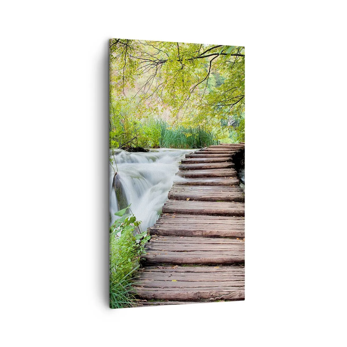 Quadro su tela - Stampe su Tela - Acqua per niente tranquilla - 45x80 cm