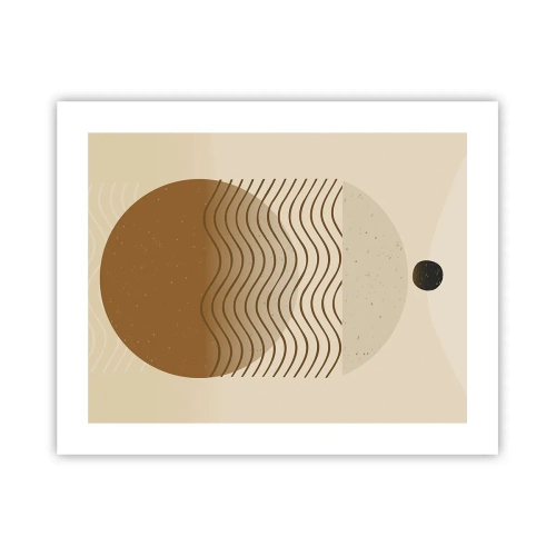 Poster - Sull'origine delle figure geometriche - 50x40 cm