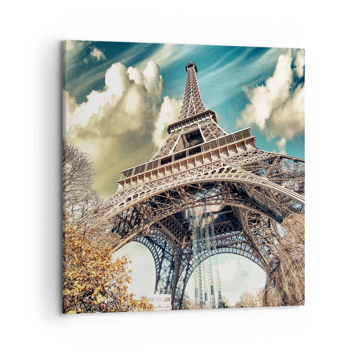 Quadro su tela - Stampe su Tela - L'autunno a Parigi... - 50x50 cm