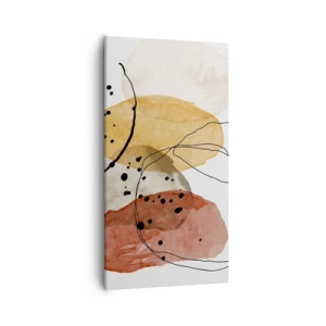 Quadro su tela - Stampe su Tela - Come aria leggera e trasparente - 55x100 cm