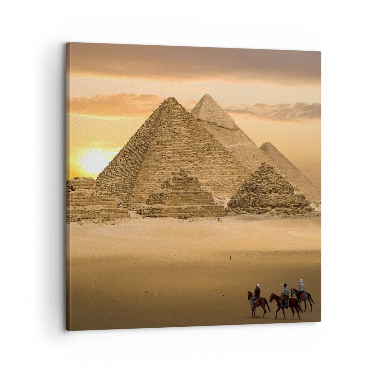 Quadro su tela - Stampe su Tela - Immutabili da migliaia di anni - 60x60 cm