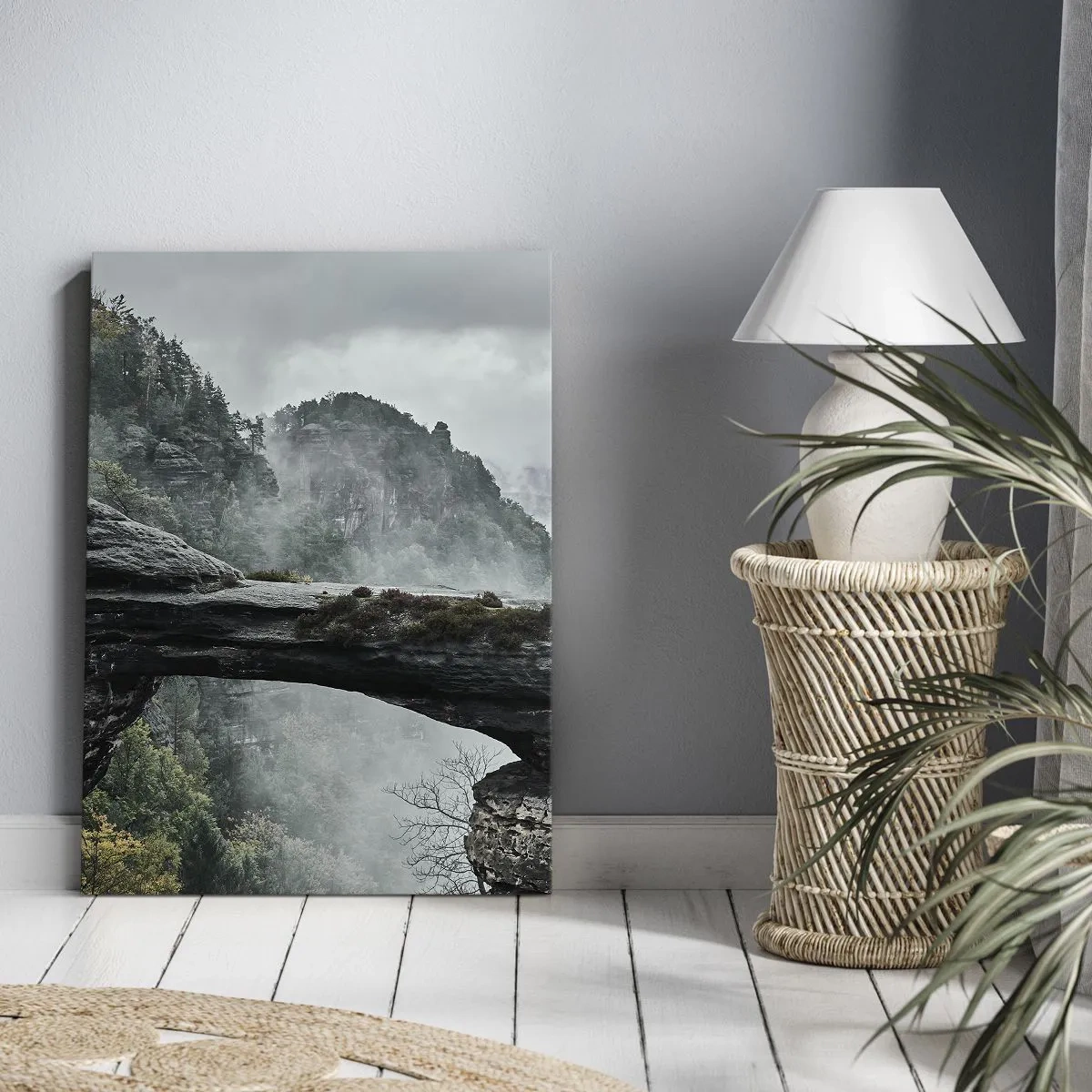 Quadro su tela - Stampe su Tela - Qui inizia l'avventura - 55x100 cm