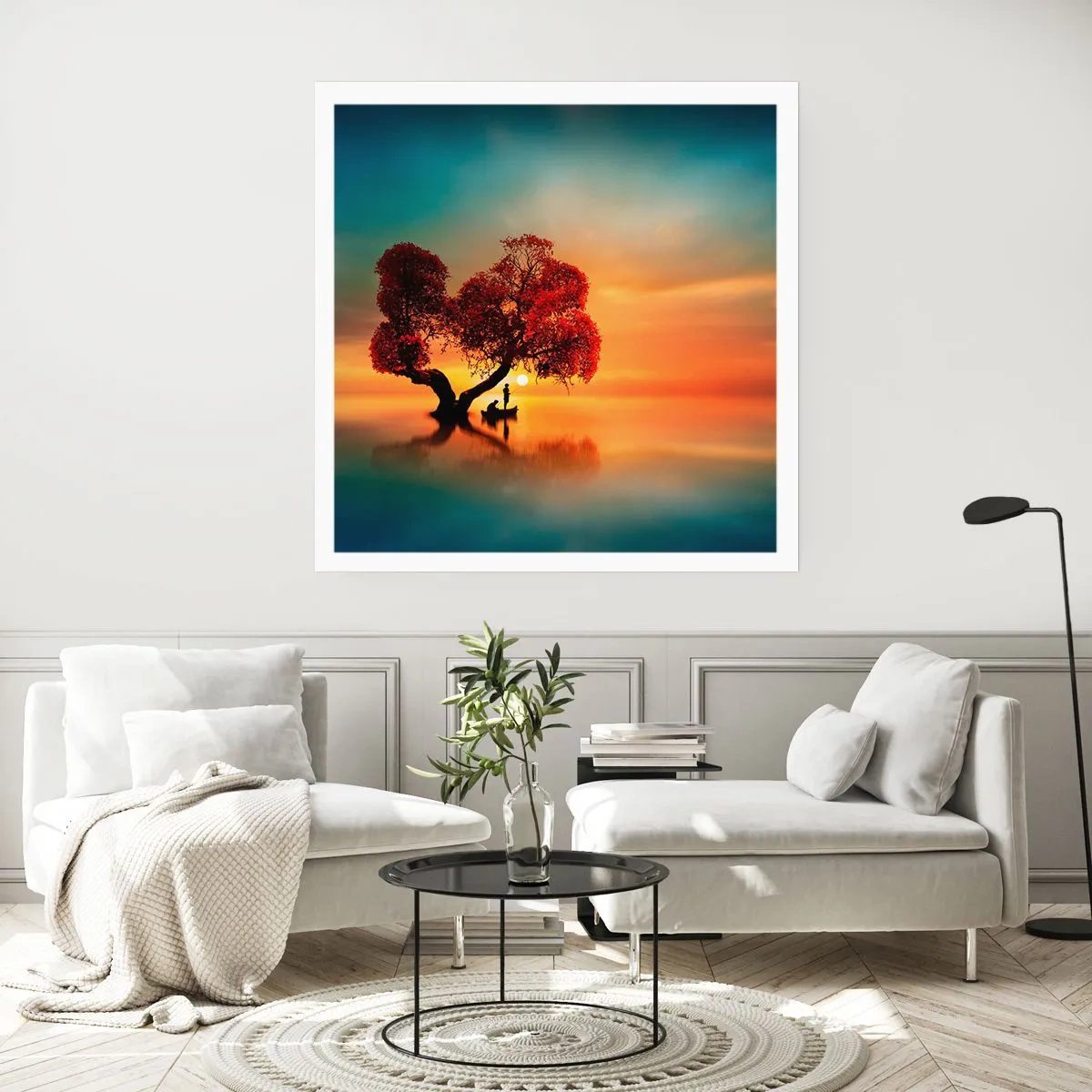 Poster - Gli esiliati e il silenzio fuori dal mondo - 50x50 cm