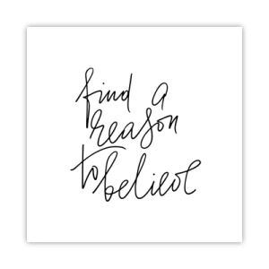 Poster - è possibile - 50x50 cm