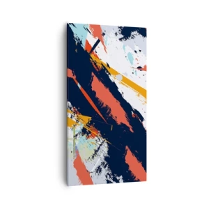 Quadro su tela - Stampe su Tela - Composizione dinamica - 55x100 cm