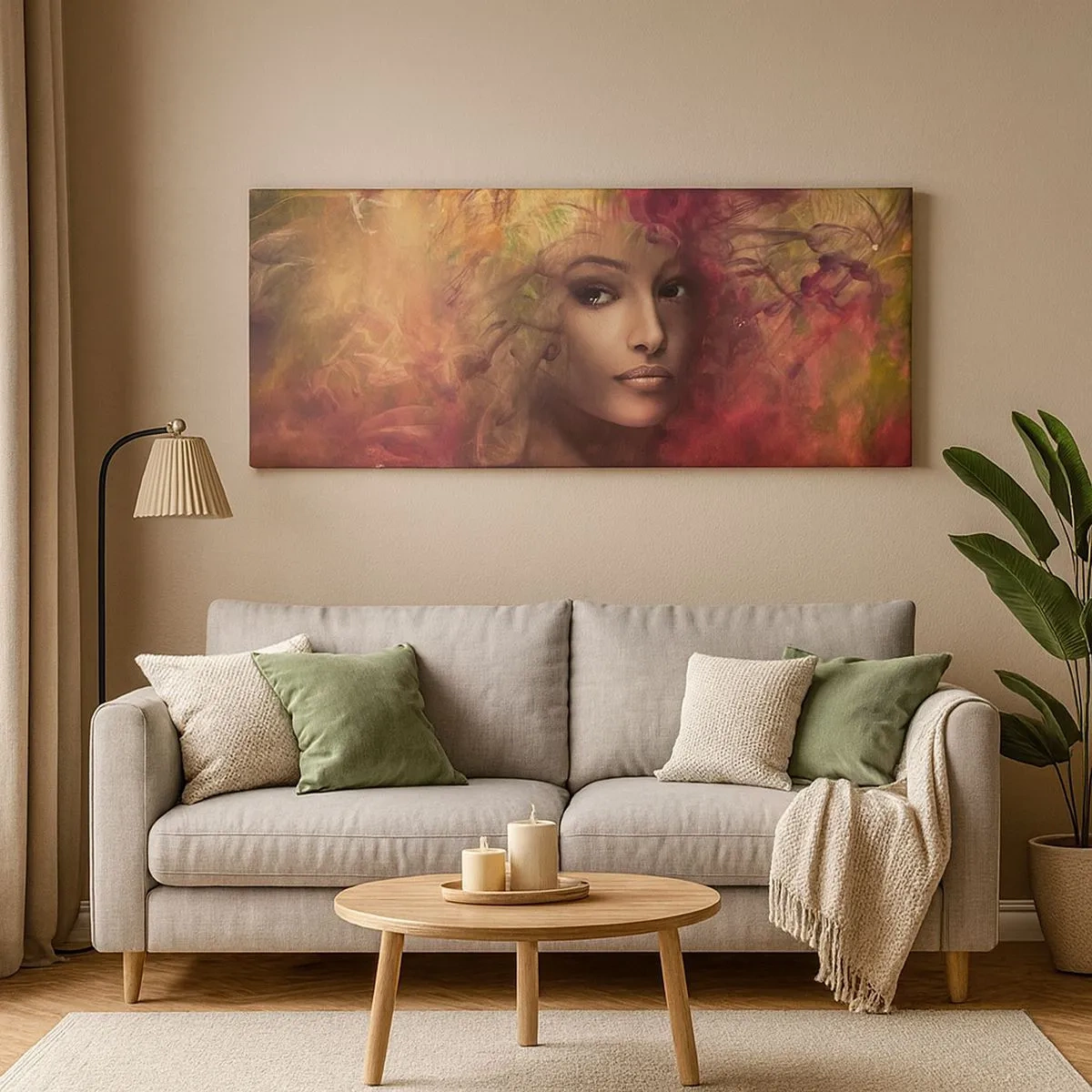 Quadro su tela - Stampe su Tela - Sono qui! - 100x40 cm