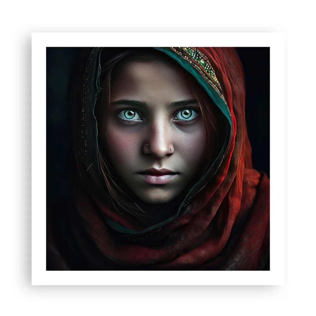 Poster - Principessa d'oriente - 60x60 cm