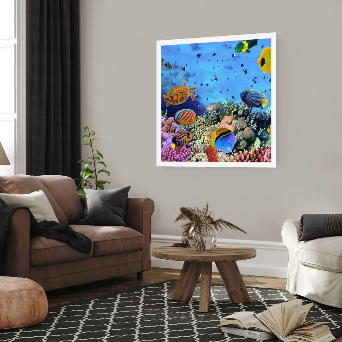 Poster - Ma cosa sappiamo della vita... - 60x60 cm