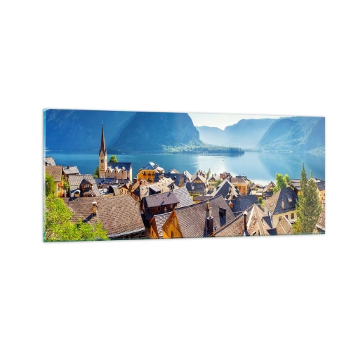 Quadro su vetro - Più pittoresco di così non si può - 100x40 cm