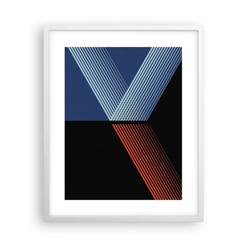 Poster in cornice bianca - Una storia semplice - 40x50 cm