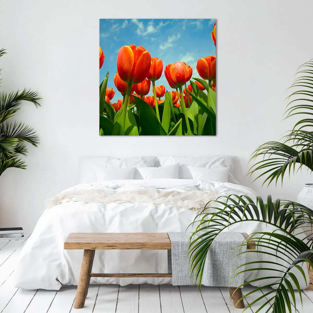 Quadro su tela - Stampe su Tela - A loro non serve nulla oltre al cielo azzurro - 60x60 cm