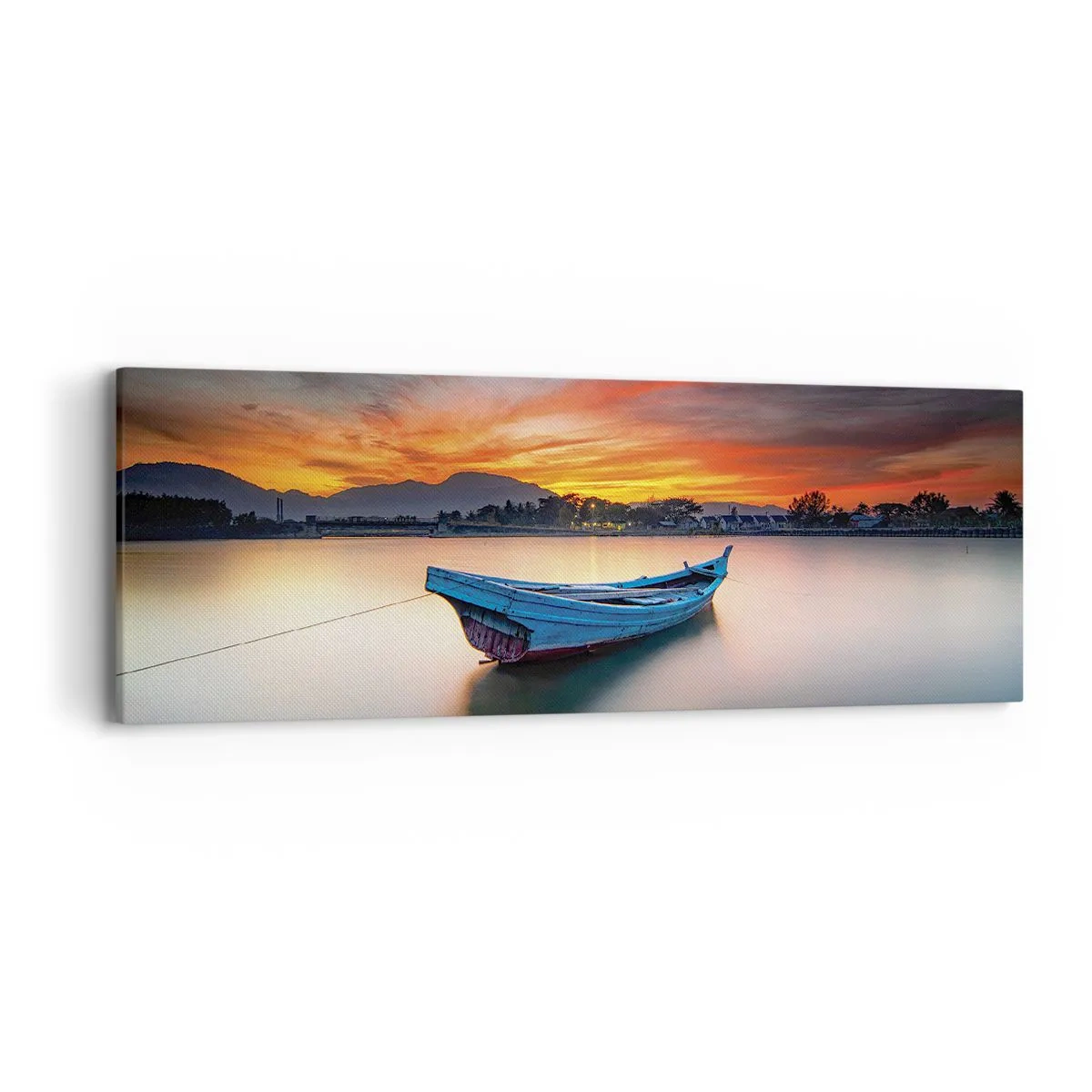 Quadro su tela - Stampe su Tela - Viene una notte buona - 90x30 cm