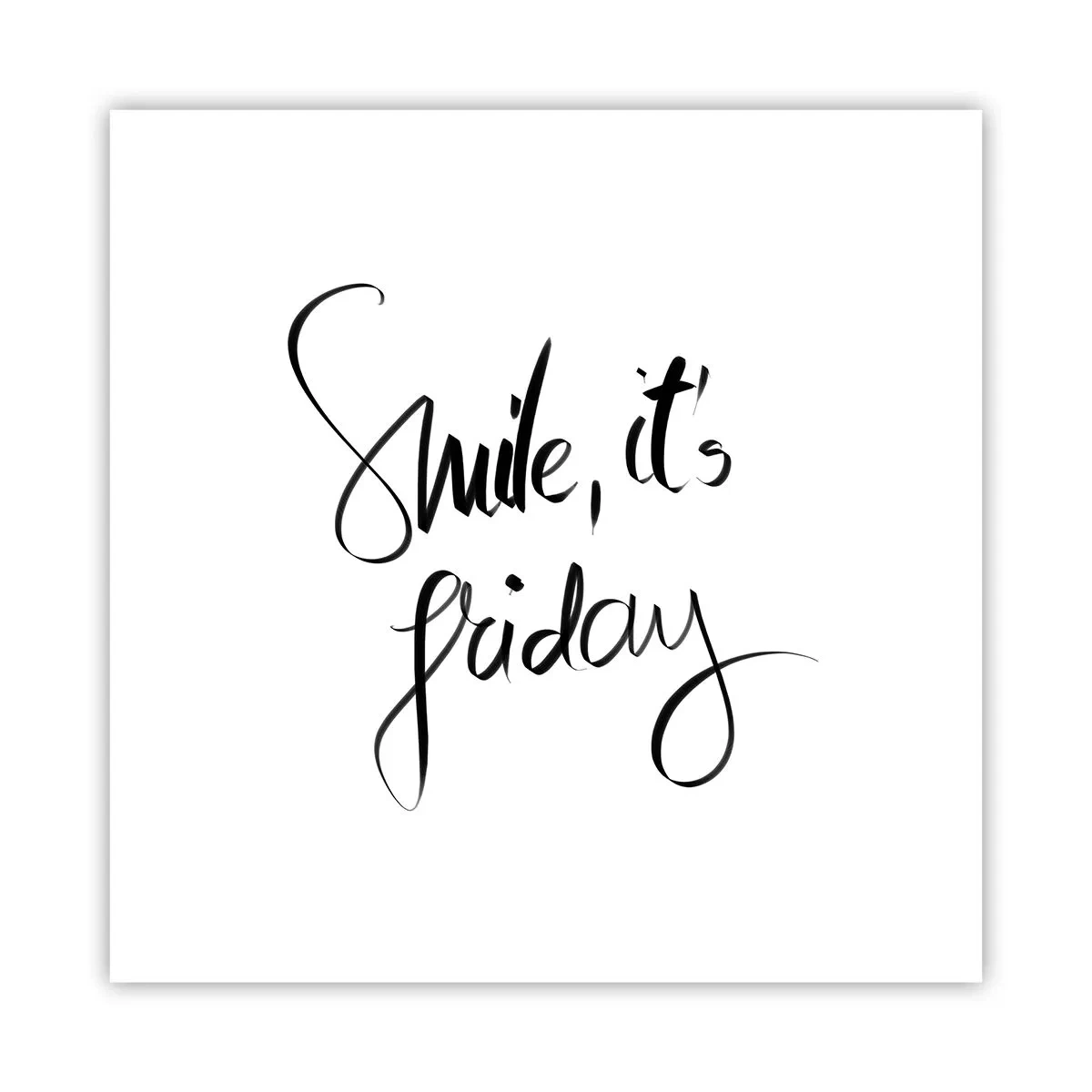 Poster - Vera gioia - 40x40 cm