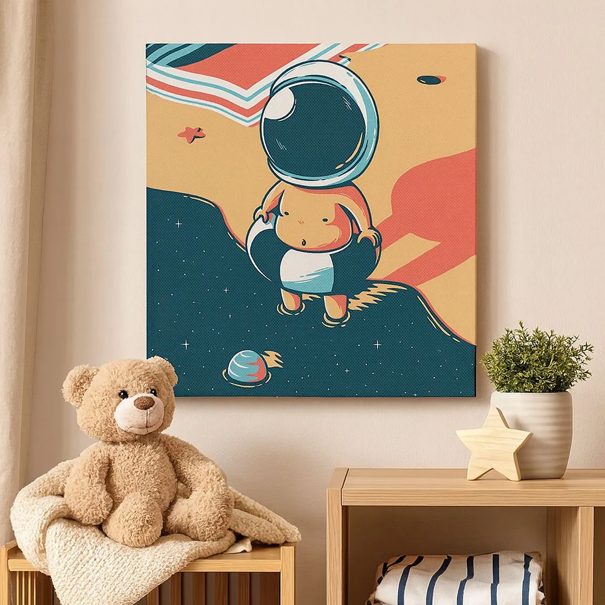 Quadro su tela - Stampe su Tela - Da un'altra prospettiva - 30x30 cm