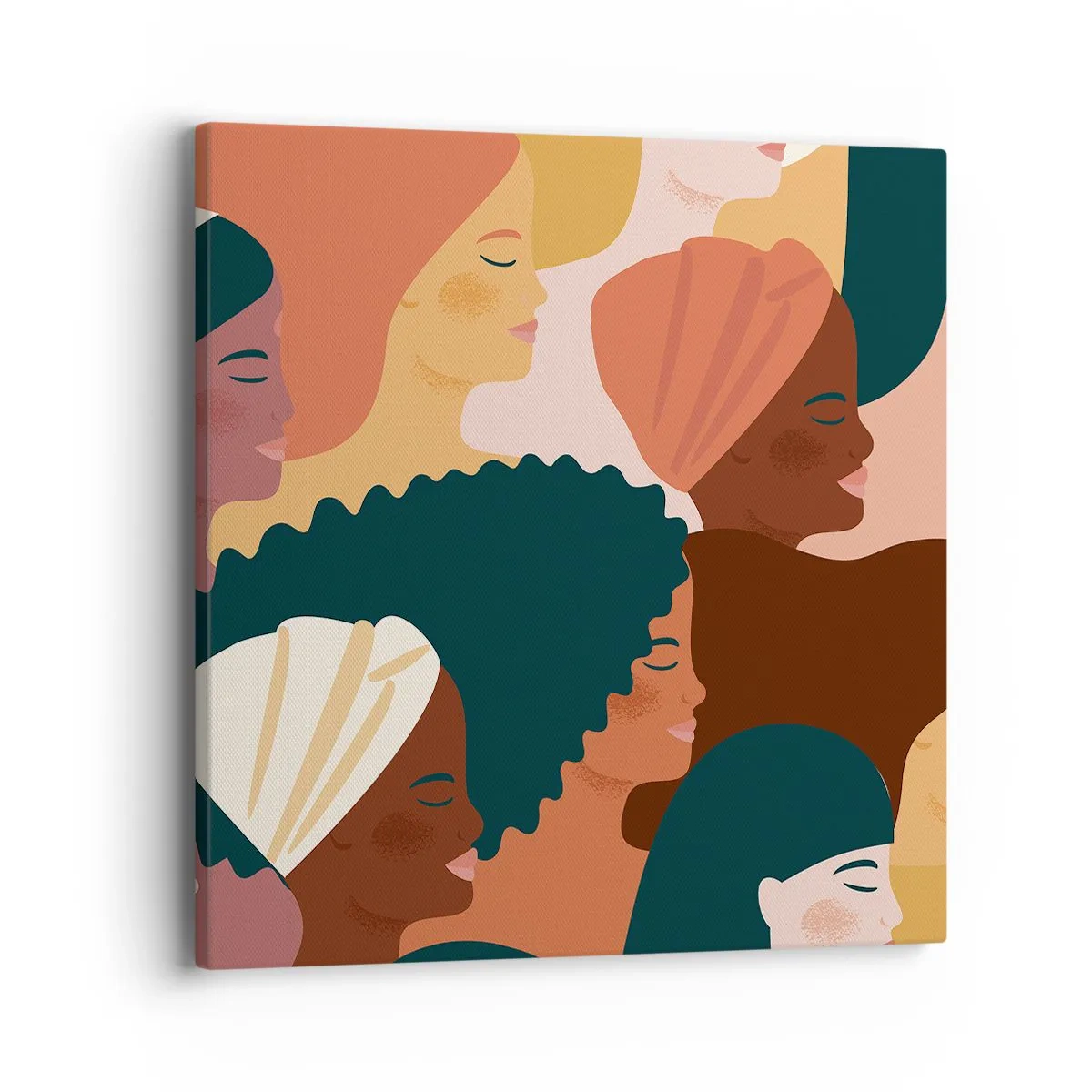 Quadro su tela - Stampe su Tela - Solo femminilità - 40x40 cm