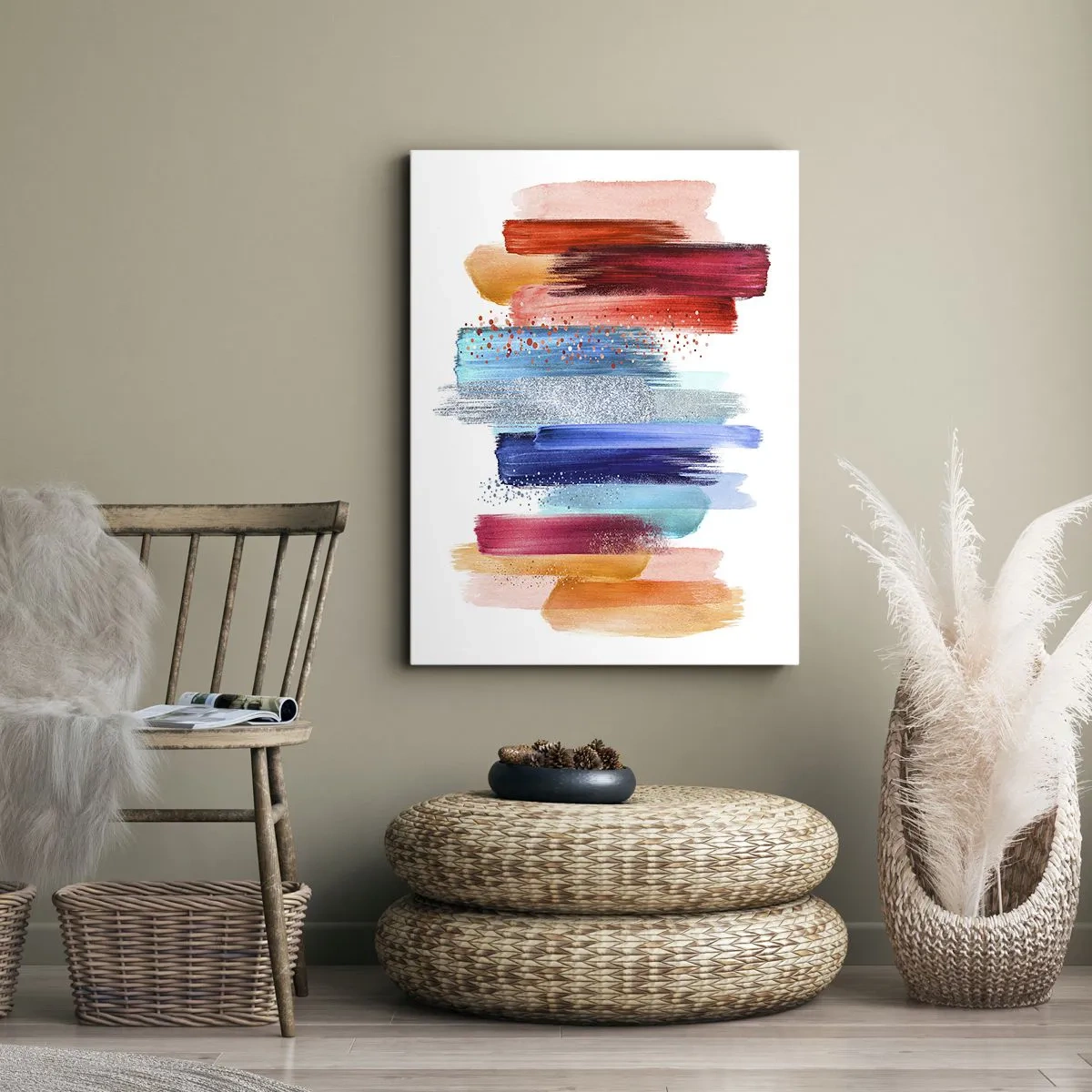 Quadro su tela - Stampe su Tela - In alto e in basso - 55x100 cm